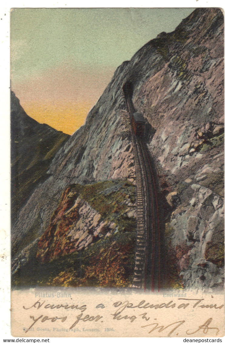 Switzerland - Pilatus Bahn, Mountain Railway - Collections & Lots