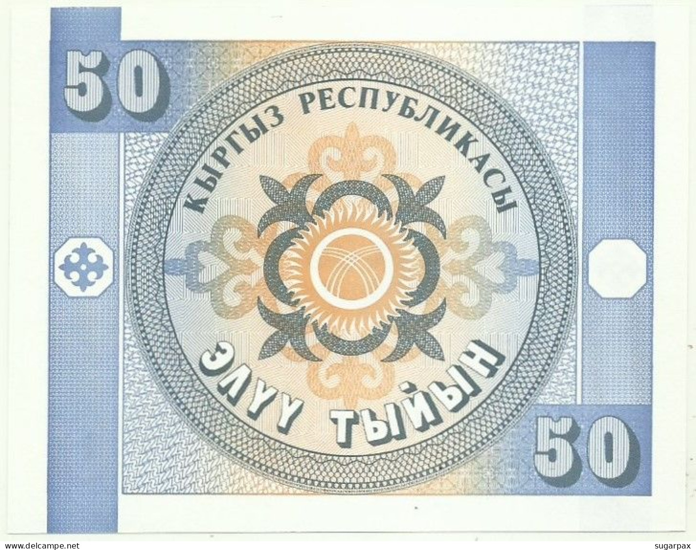 KYRGYZSTAN - 50 Tyiyn - ND ( 1993 ) - Pick 3.a - UNC. - Série 03/KT - Kyrgyzstan