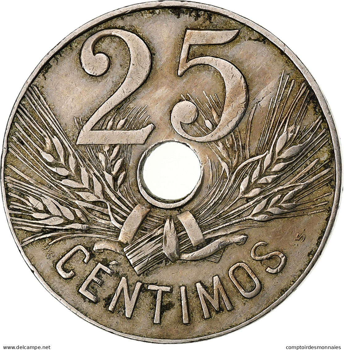 Espagne, Alfonso XIII, 25 Centimos, 1927, Cupro-nickel, TTB, KM:742 - Erstausgaben
