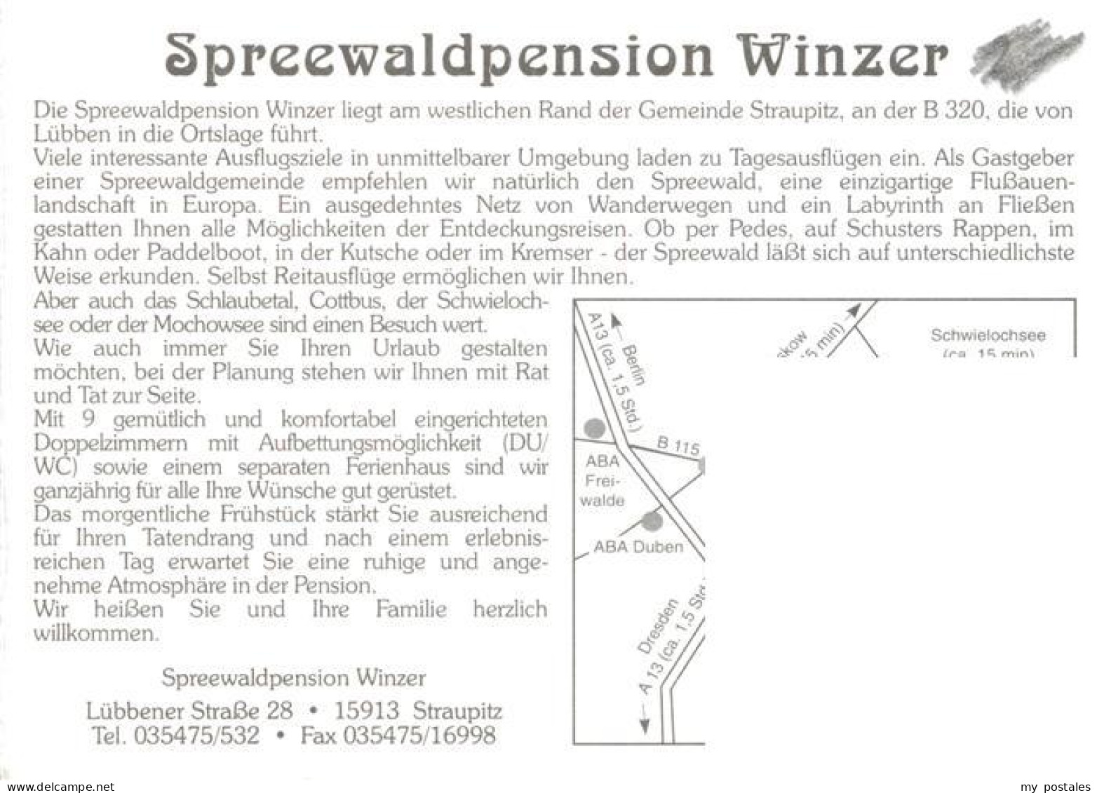 73959119 Straupitz Spreewaldpension Winzer - Straupitz