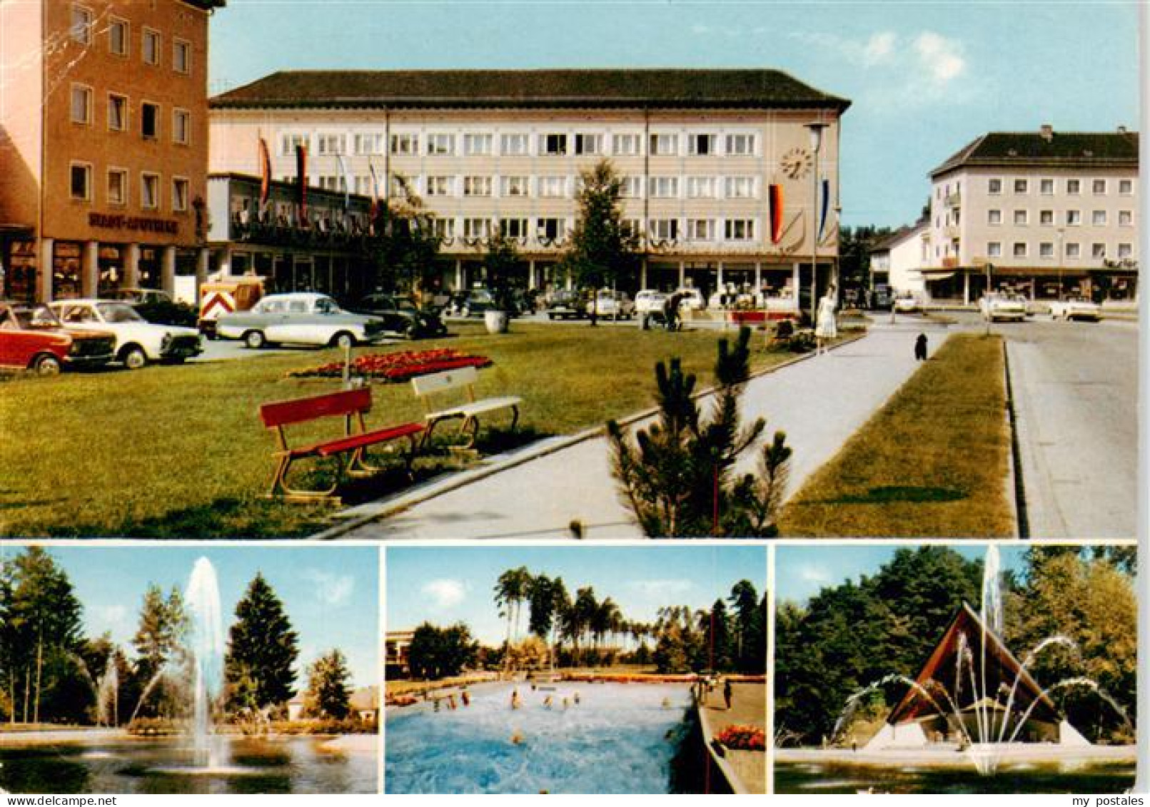 73919386 Waldkraiburg Mod Wellenschwimmbad Neue Parkanlagen - Waldkraiburg