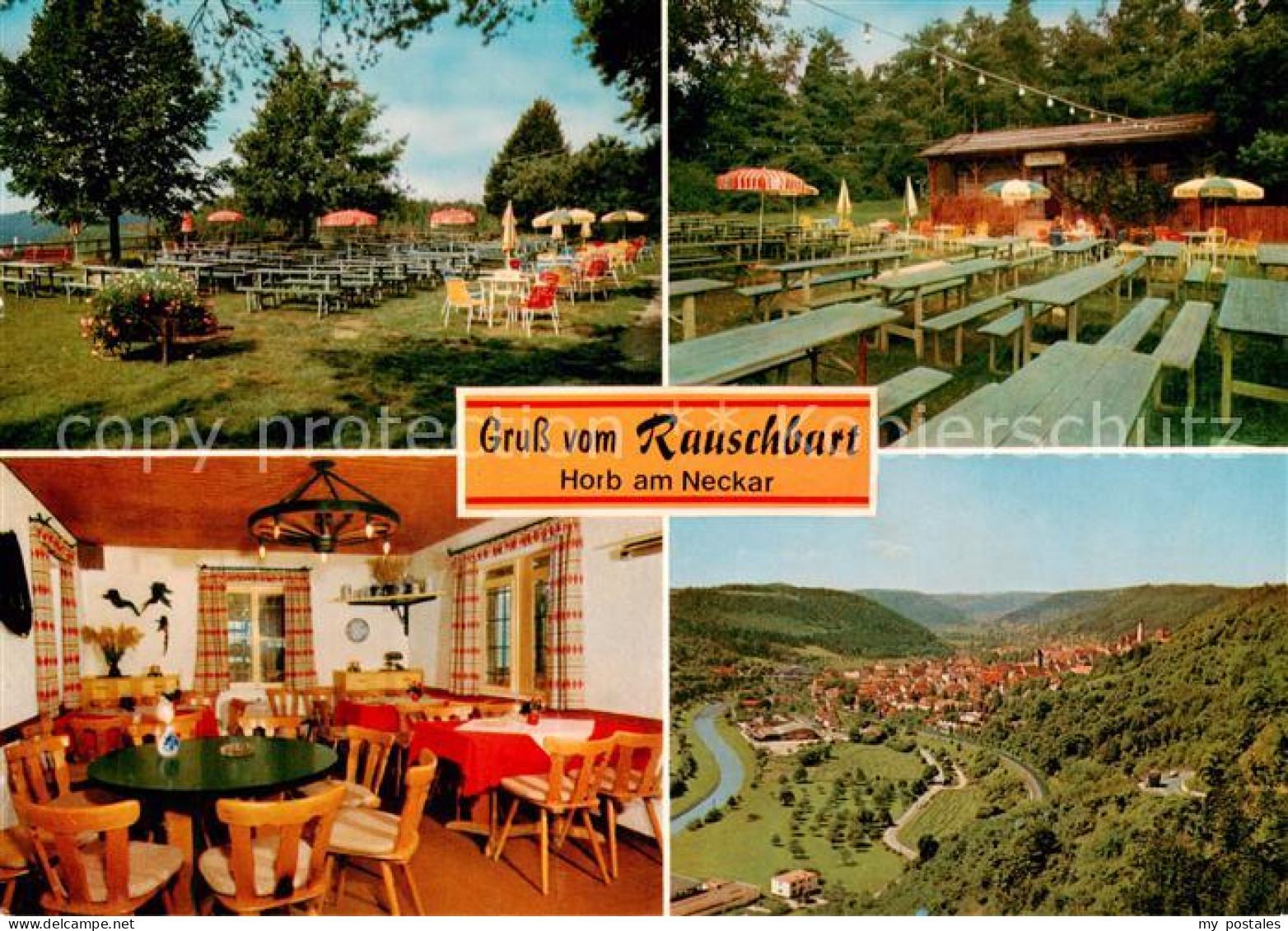 73843975 Horb Neckar Aussichtsplatte Rauschbart Gastraum Freiterrasse Panorama H - Horb