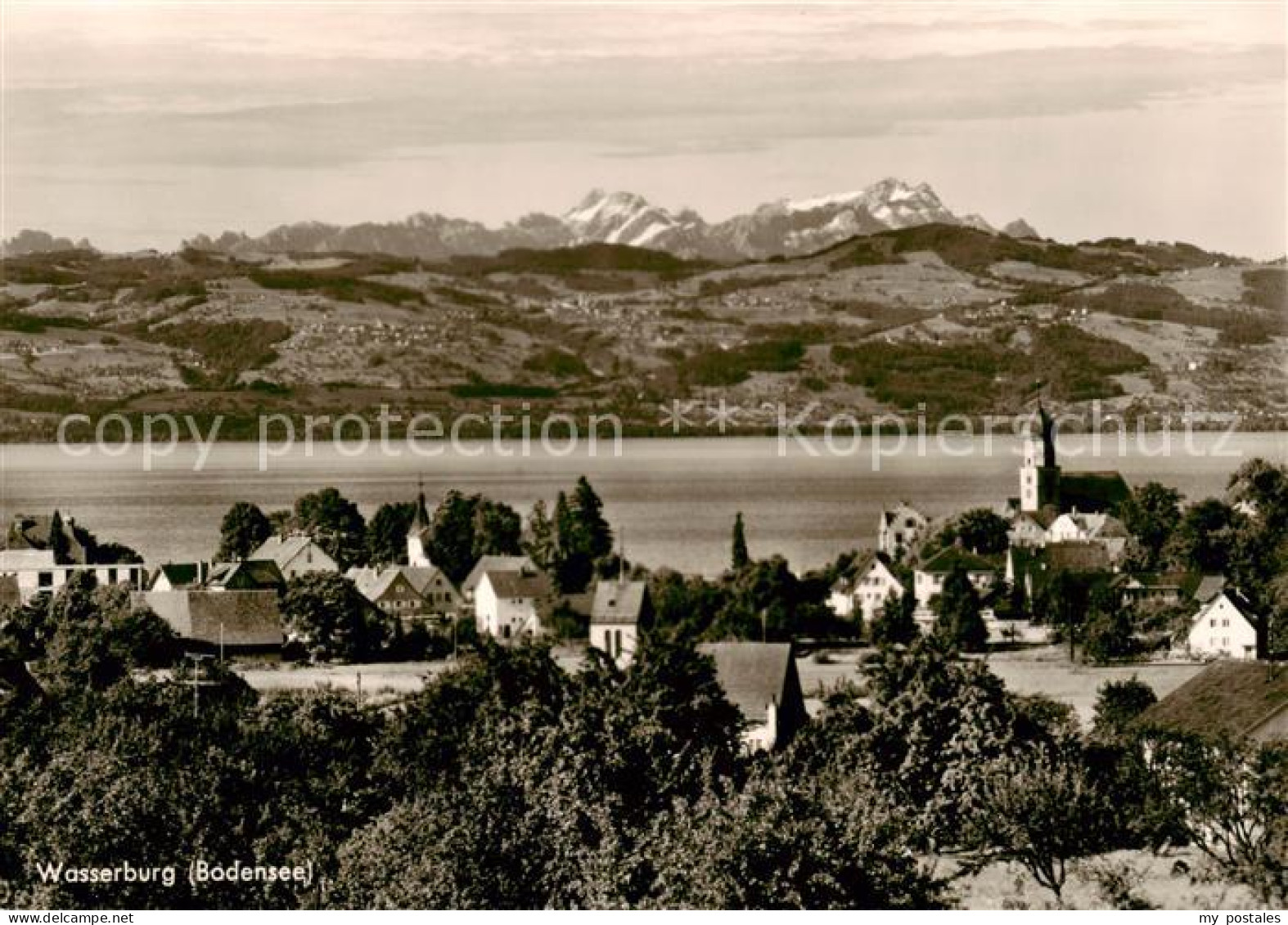 73811175 Wasserburg Bodensee Panorama Wasserburg Bodensee - Wasserburg (Bodensee)