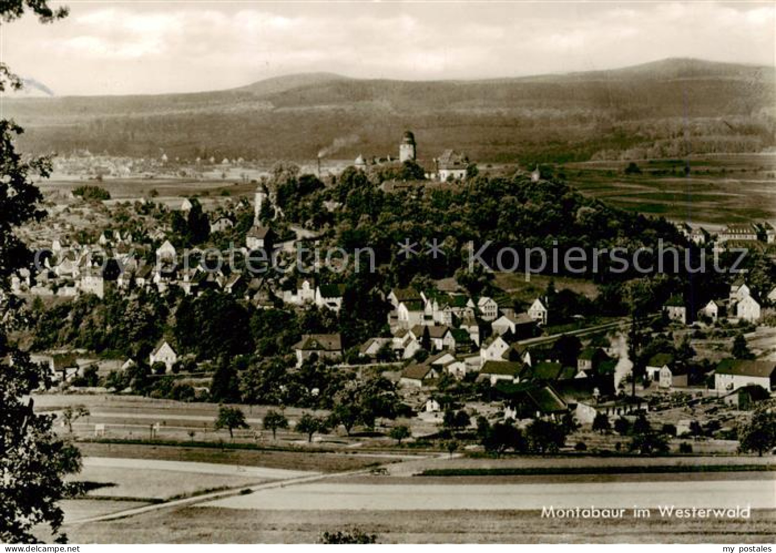 73811126 Montabaur Westerwald Panorama Montabaur Westerwald - Montabaur