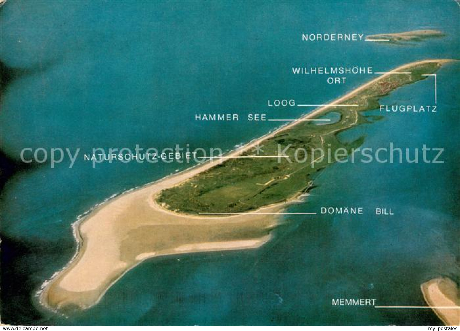 73715668 Juist Nordseebad Mit Inseln Norderney Und Memmert Juist Nordseebad - Juist