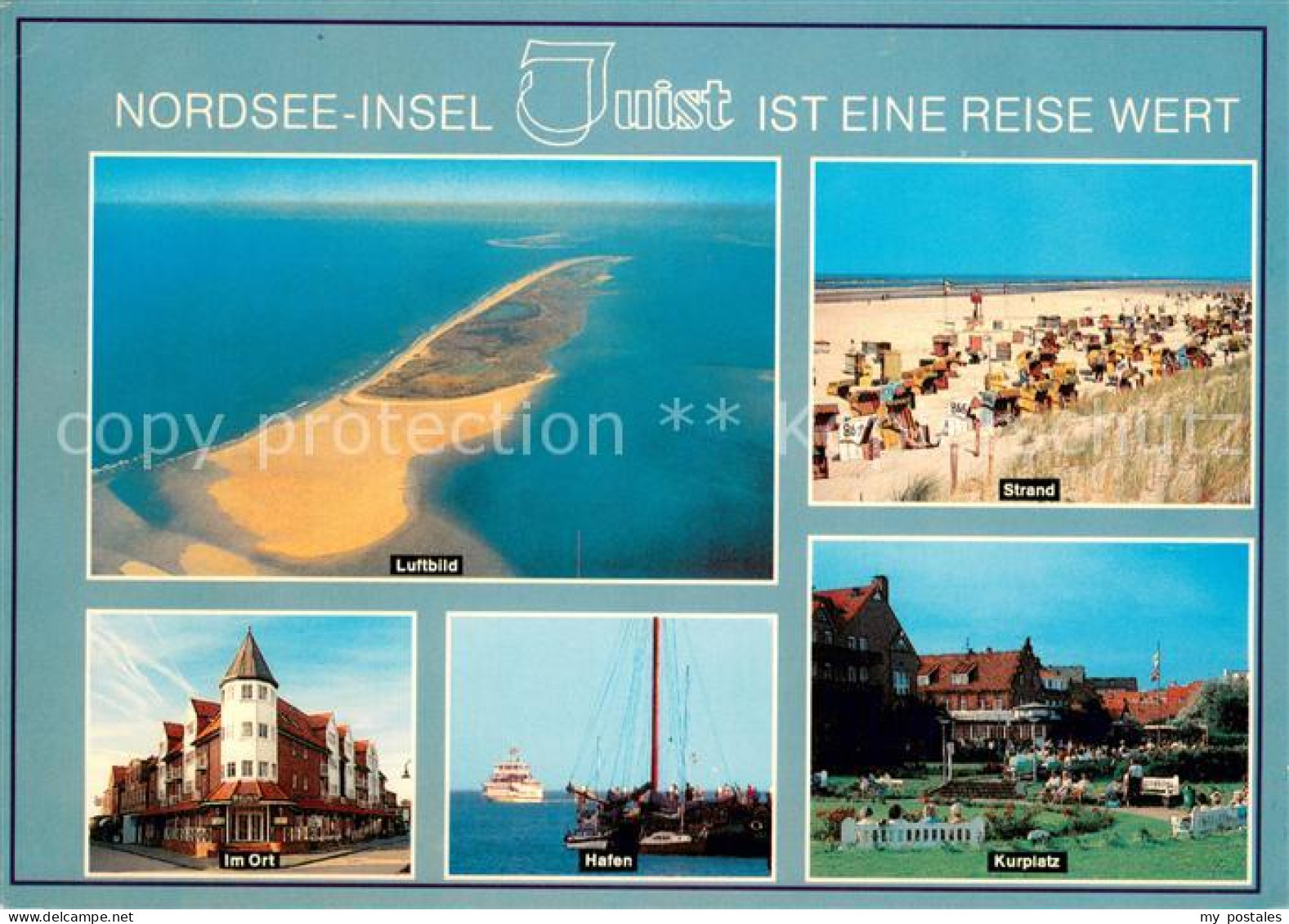 73715624 Juist Nordseebad Nordseeinsel Luftbild Strand Ortsmotiv Hafen Kurplatz  - Juist