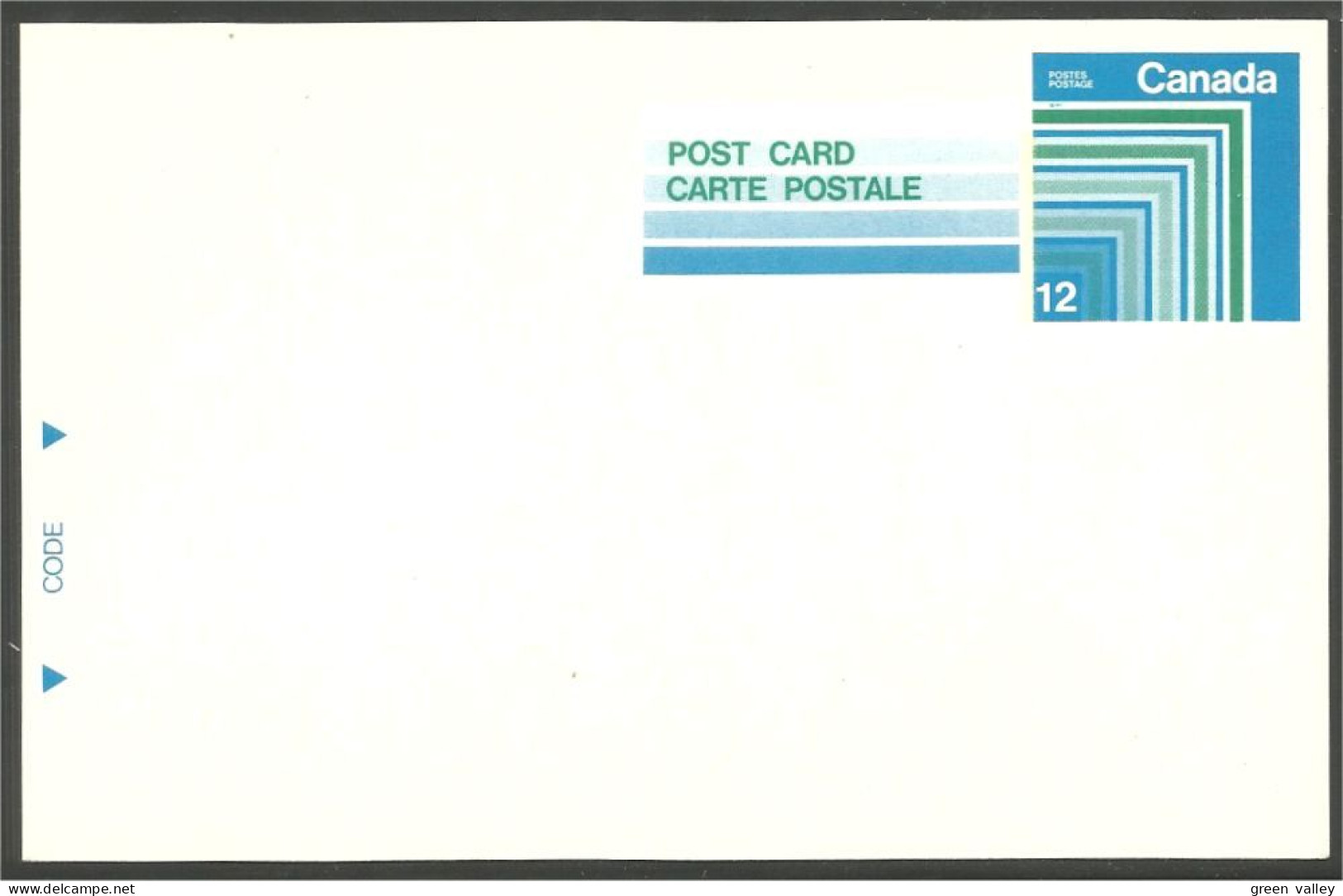A42 193 Canada 1975 Post Card 12c - 1953-.... Règne D'Elizabeth II