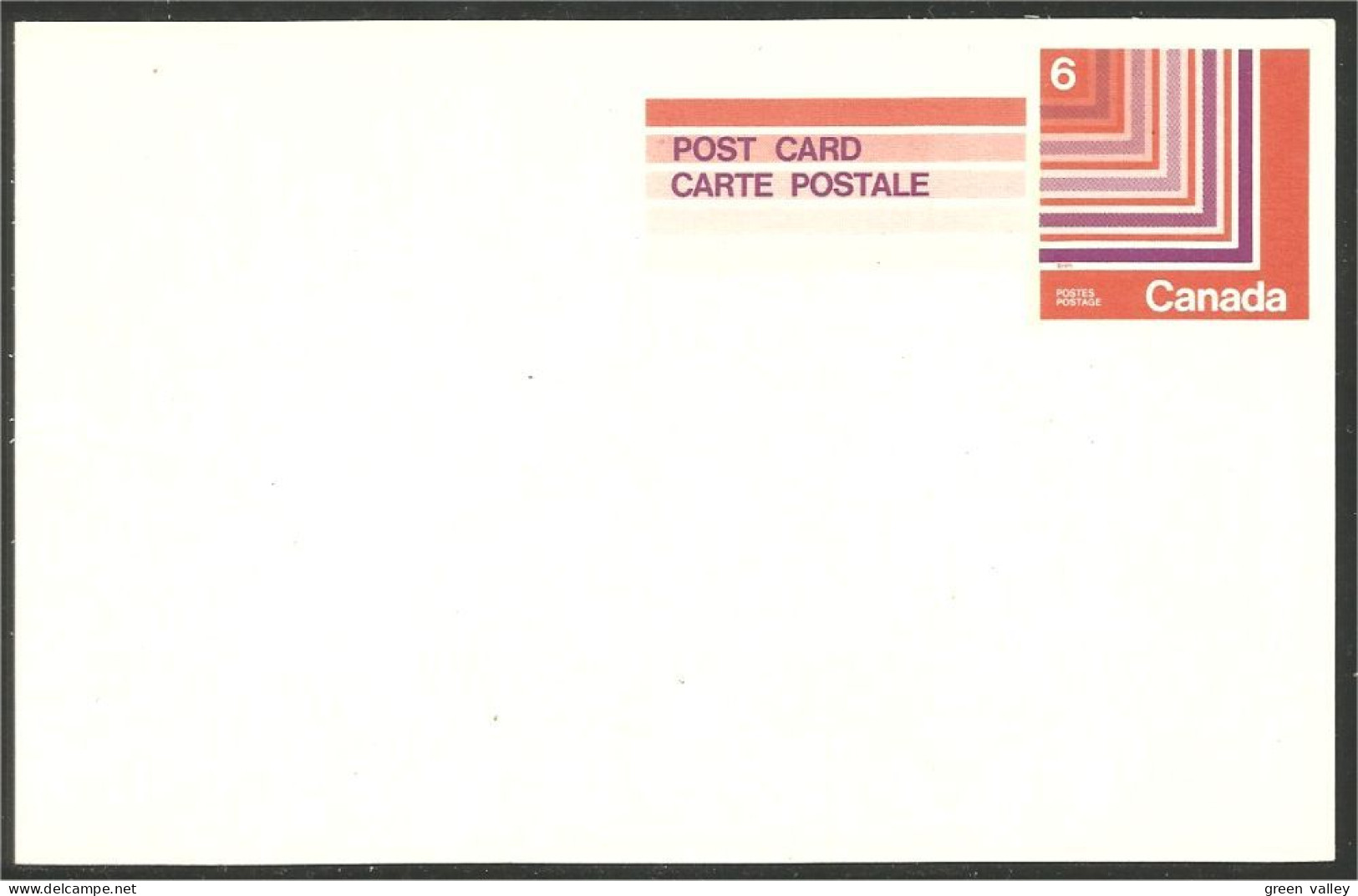 A42 191 Canada 1975 Post Card 6c - 1953-.... Règne D'Elizabeth II