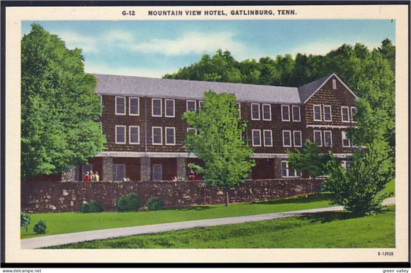 A45 577 PC Mountain View Hotel Gatlinburg Unused - Otros & Sin Clasificación