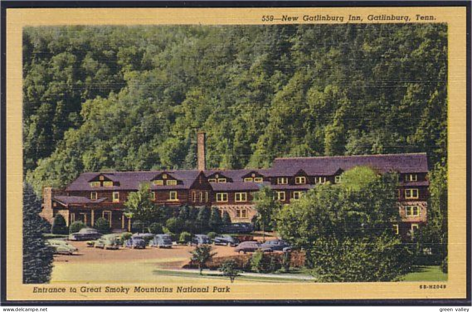 A45 573 PC New Gatlinburg Inn Gatlinburg Unused - Altri & Non Classificati