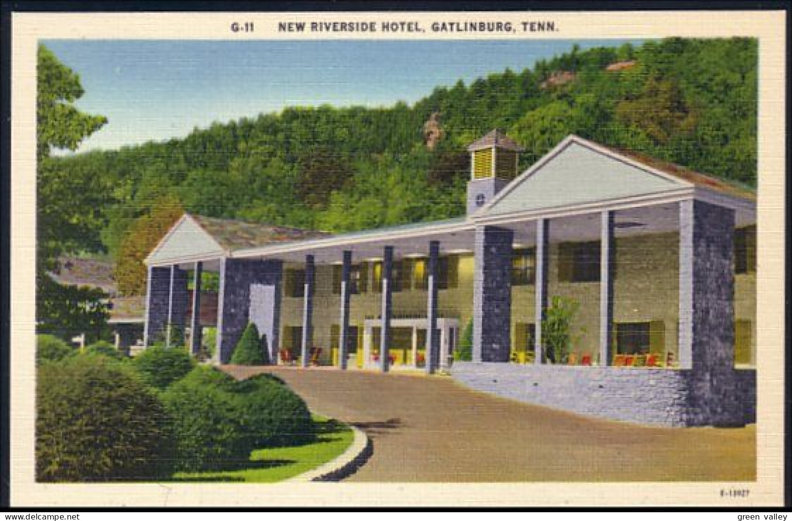 A45 576 PC New Riverside Hotel Gatlinburg Unused - Otros & Sin Clasificación