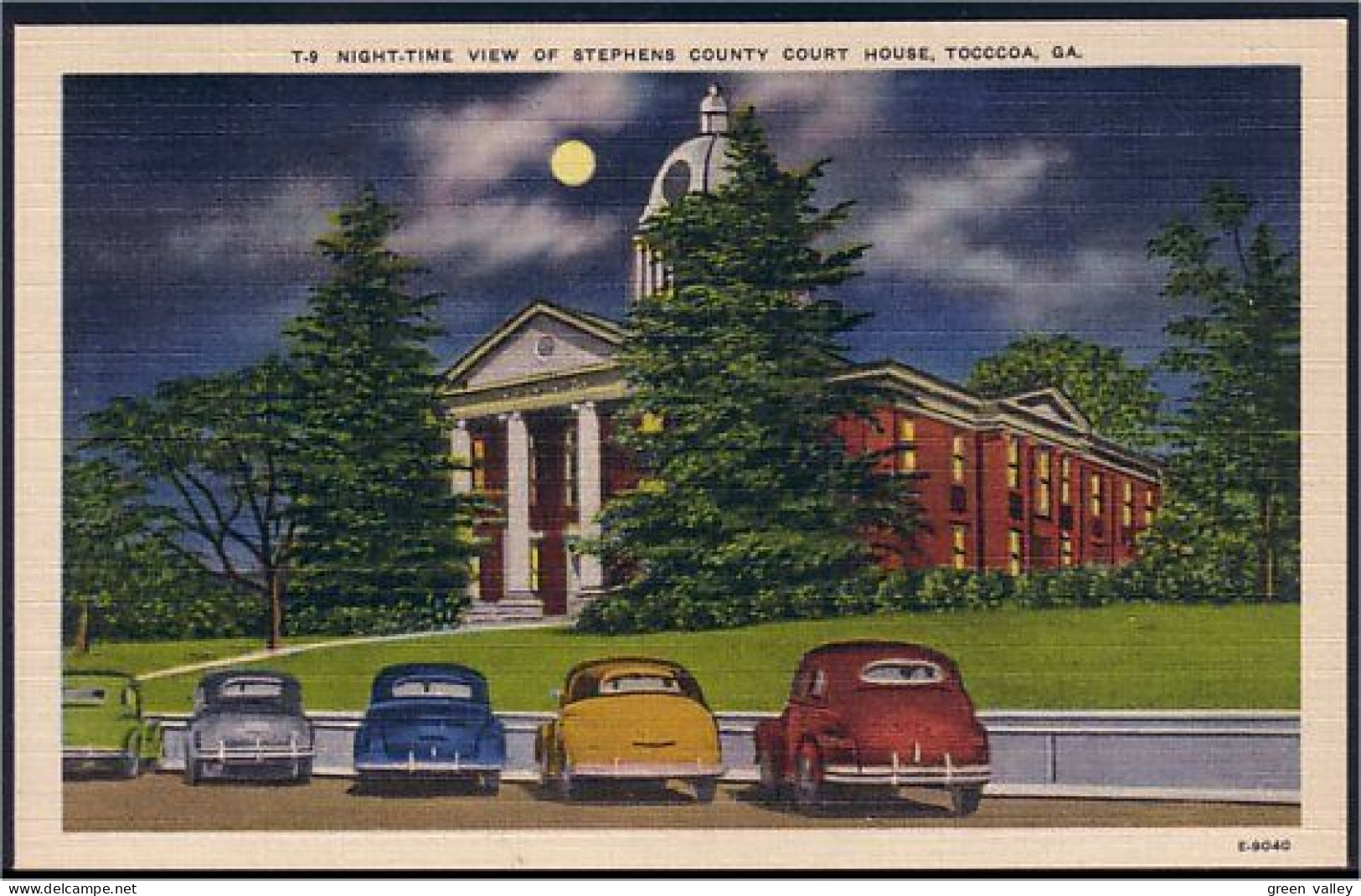 A45 506 PC Stephens County Court House Toccoa Unused - Autres & Non Classés