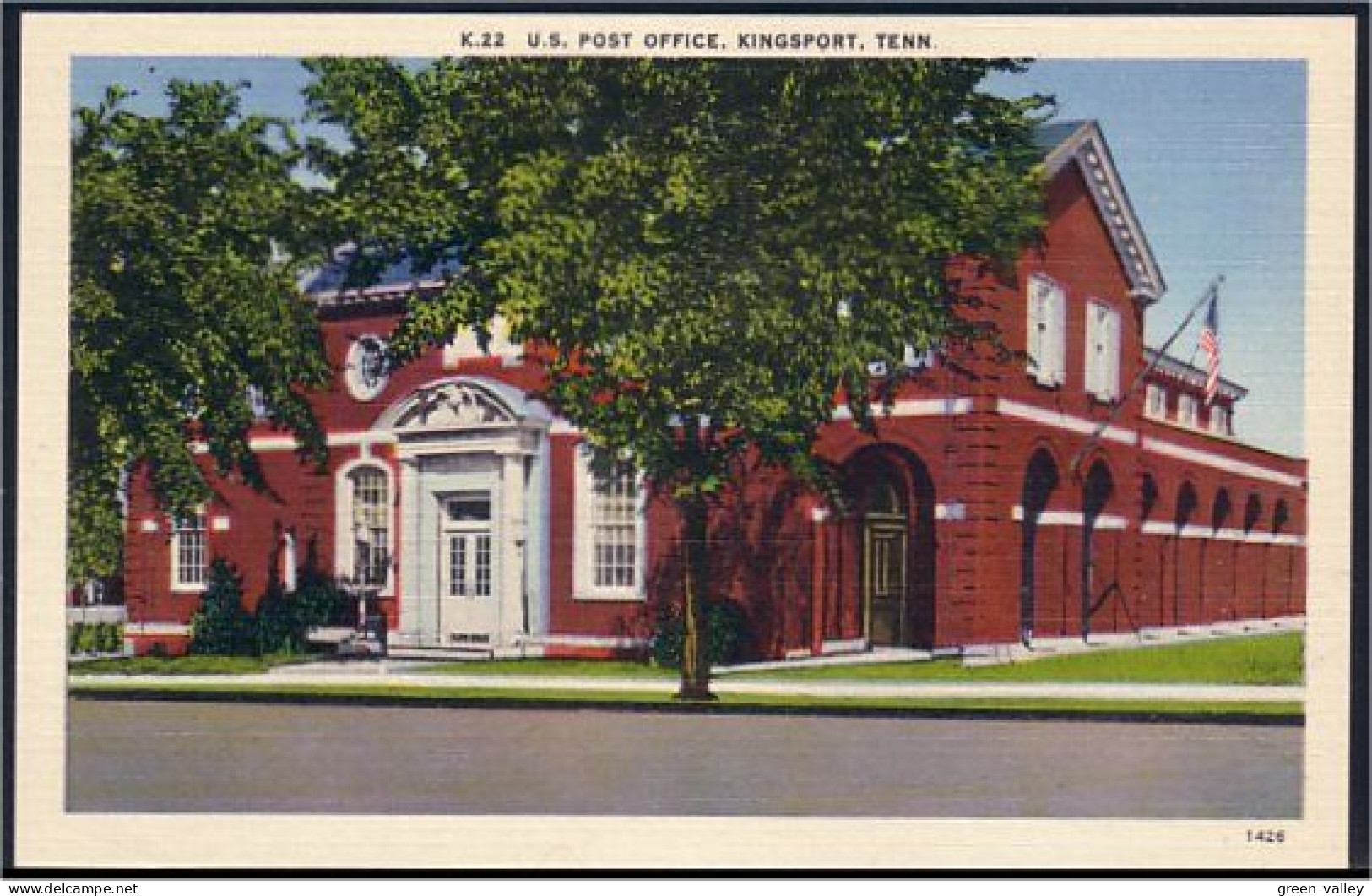 A45 498 PC US Post Office Kingsport Unused - Sonstige & Ohne Zuordnung