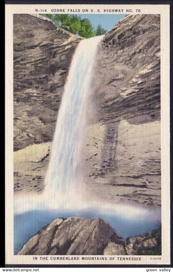 A45 295 PC Ozone Falls Cumberland Mountains Unused - Other & Unclassified