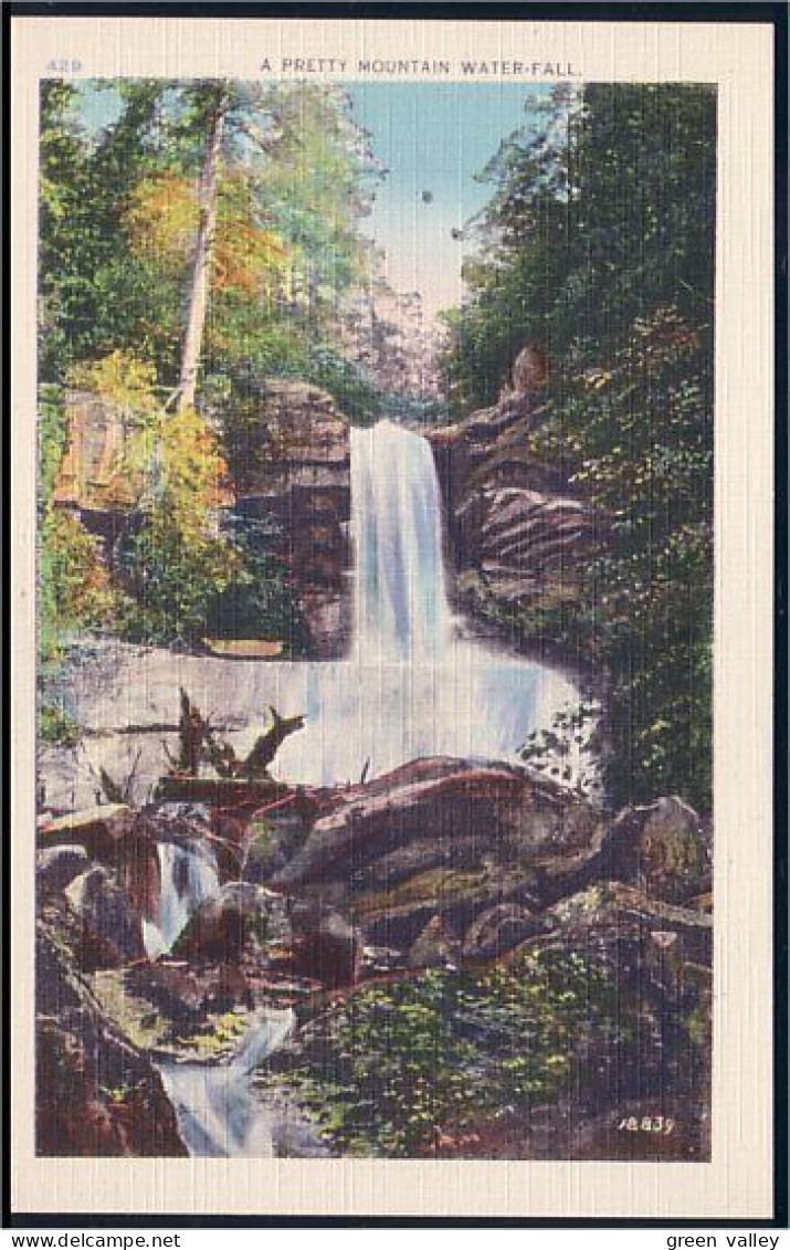 A45 287 PC Mountain Waterfall Unused - Sonstige & Ohne Zuordnung