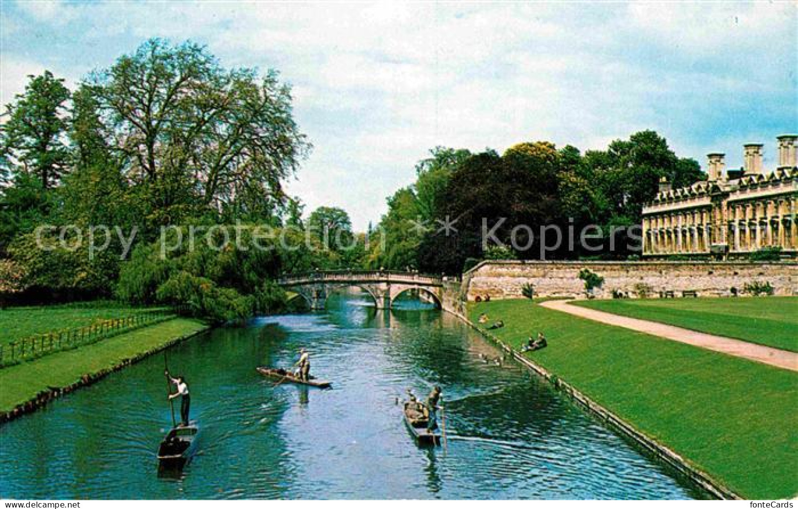 72805773 Cambridge Cambridgeshire Clare Bridge And River Cam Cambridge - Altri & Non Classificati