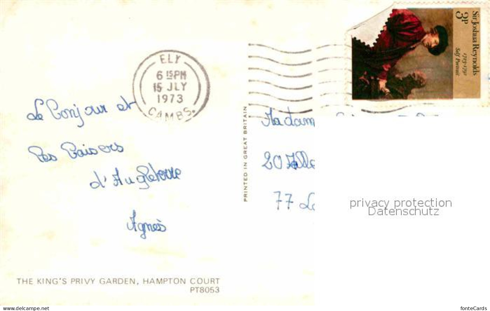 72780013 Hampton Court Kings Privy Garden Hampton Court - Herefordshire