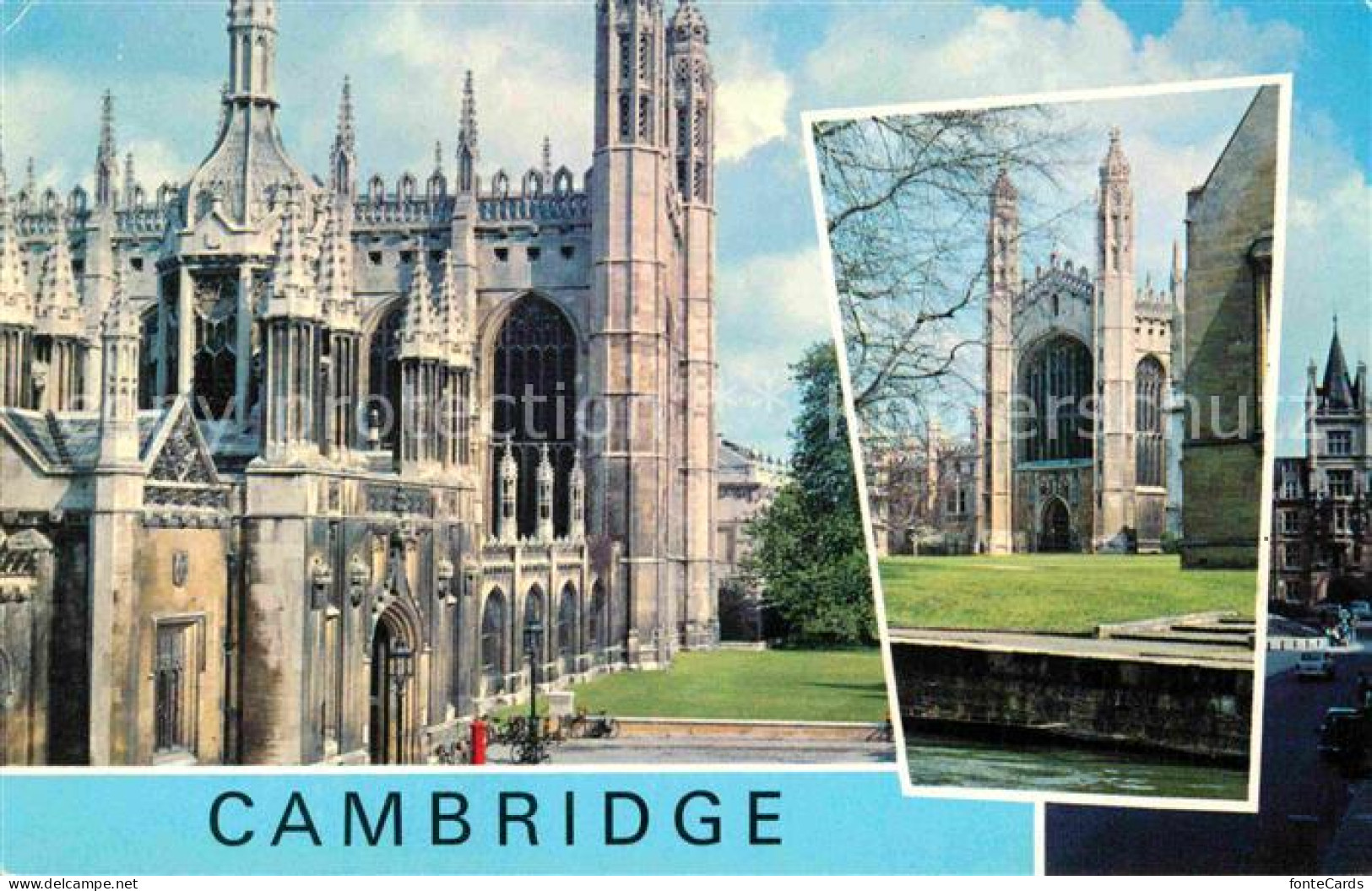 72780004 Cambridge Cambridgeshire Kings College Chapel Cambridge - Autres & Non Classés