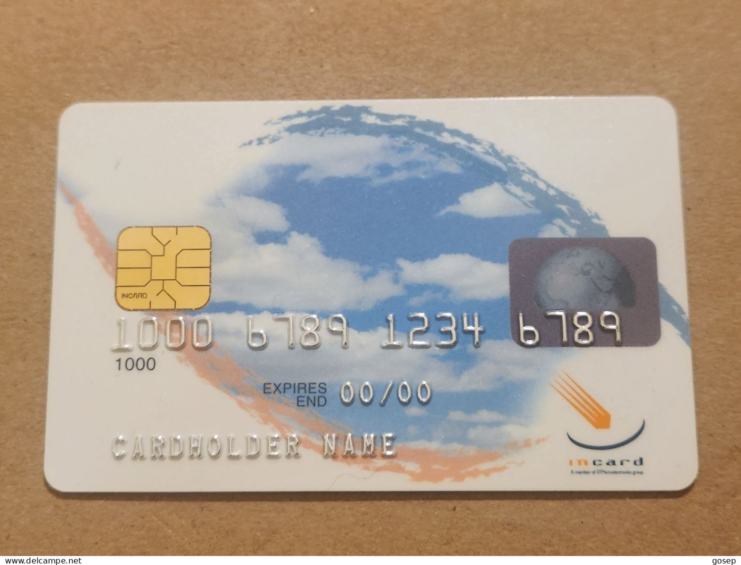 SWEDEN-CREDICT CARD-(1234-6789)-(00/00)-(SAMPLE-CARD CREDICT CARD)-GOOD CARD - Credit Cards (Exp. Date Min. 10 Years)