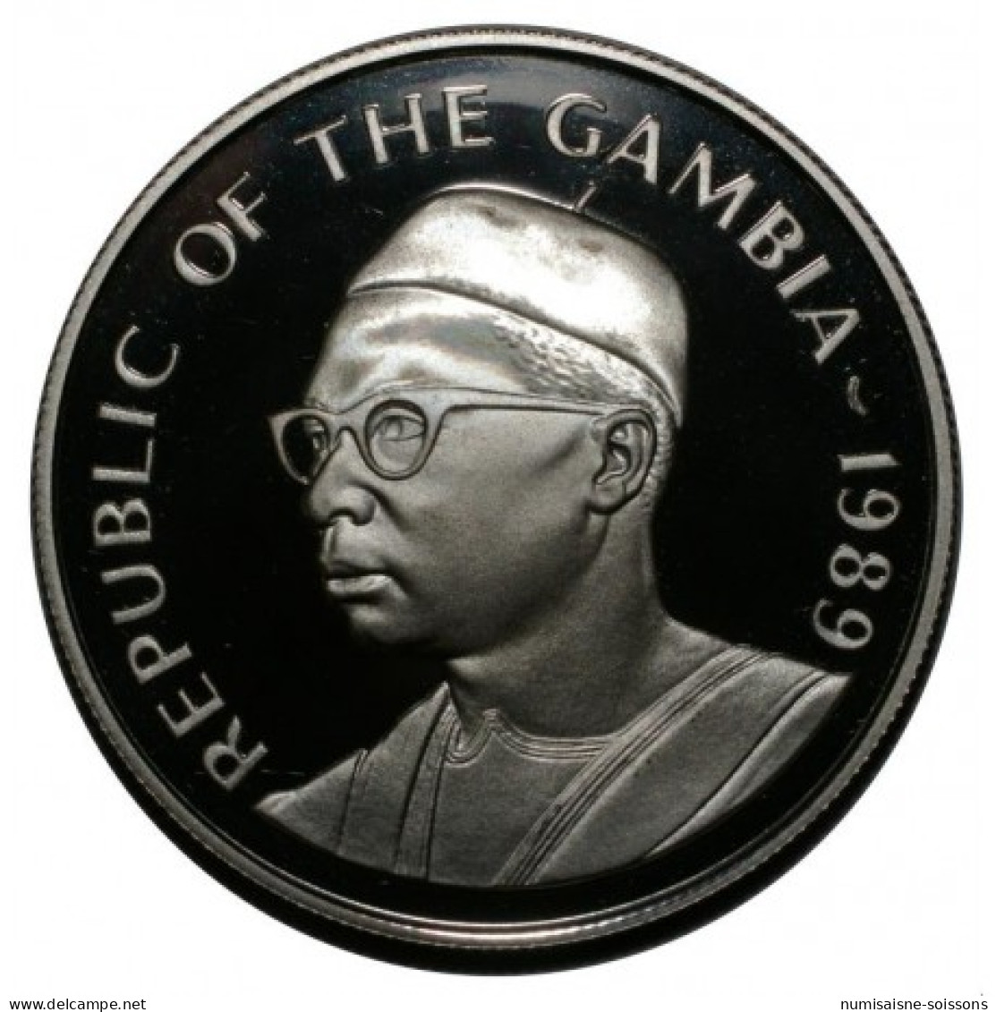 GAMBIE - KM 26 - 20 DALASIS 1989 - SAVE THE CHILDREN FUND - BE - Gambia