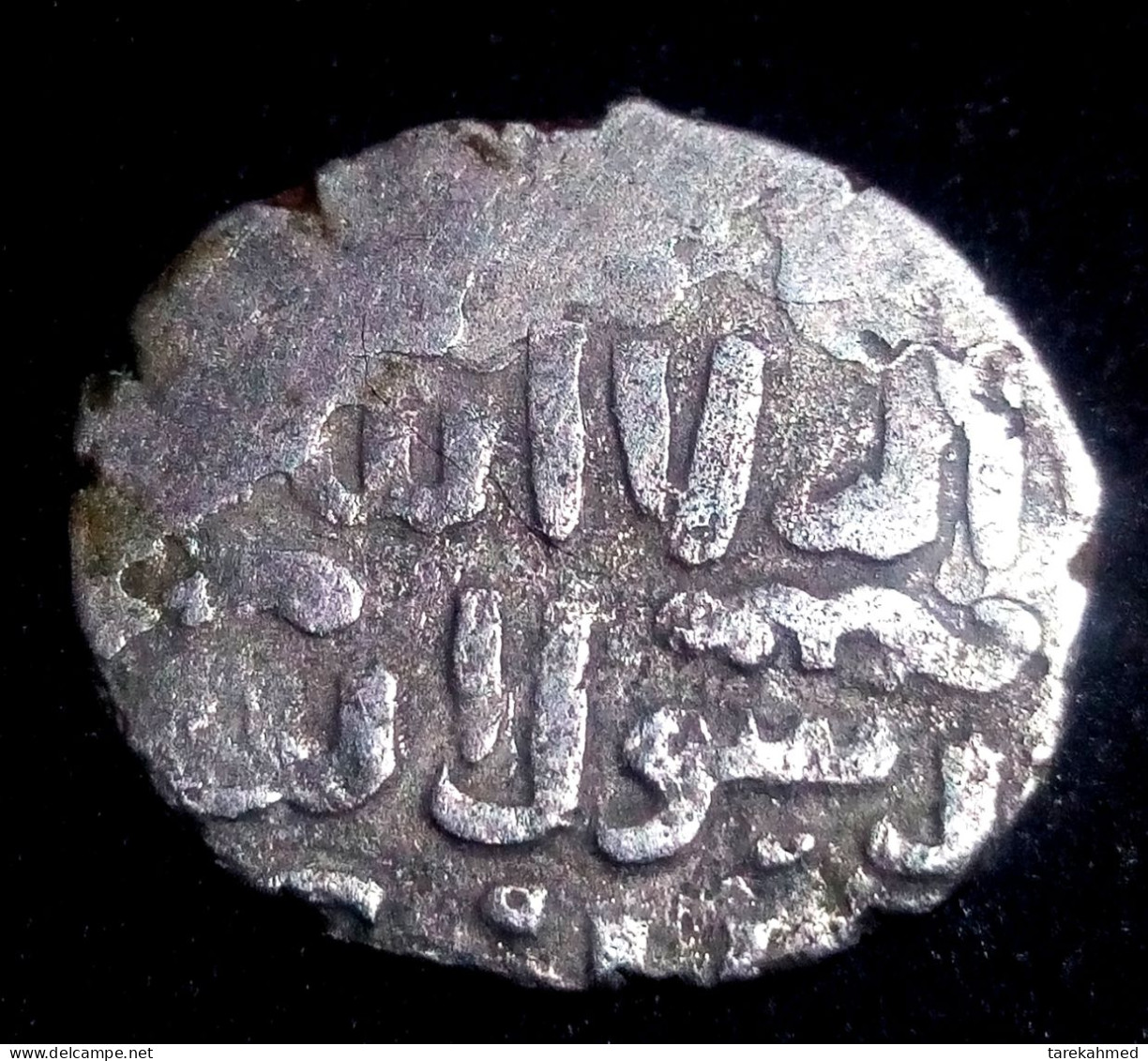 Mamluke Sultan Al-Nasir Muhammad I, 741AH -1341AD, Rare Silver Dirham ..victory Issue. 2.65 Gm . 21 Mm., Gomaa - Islamische Münzen