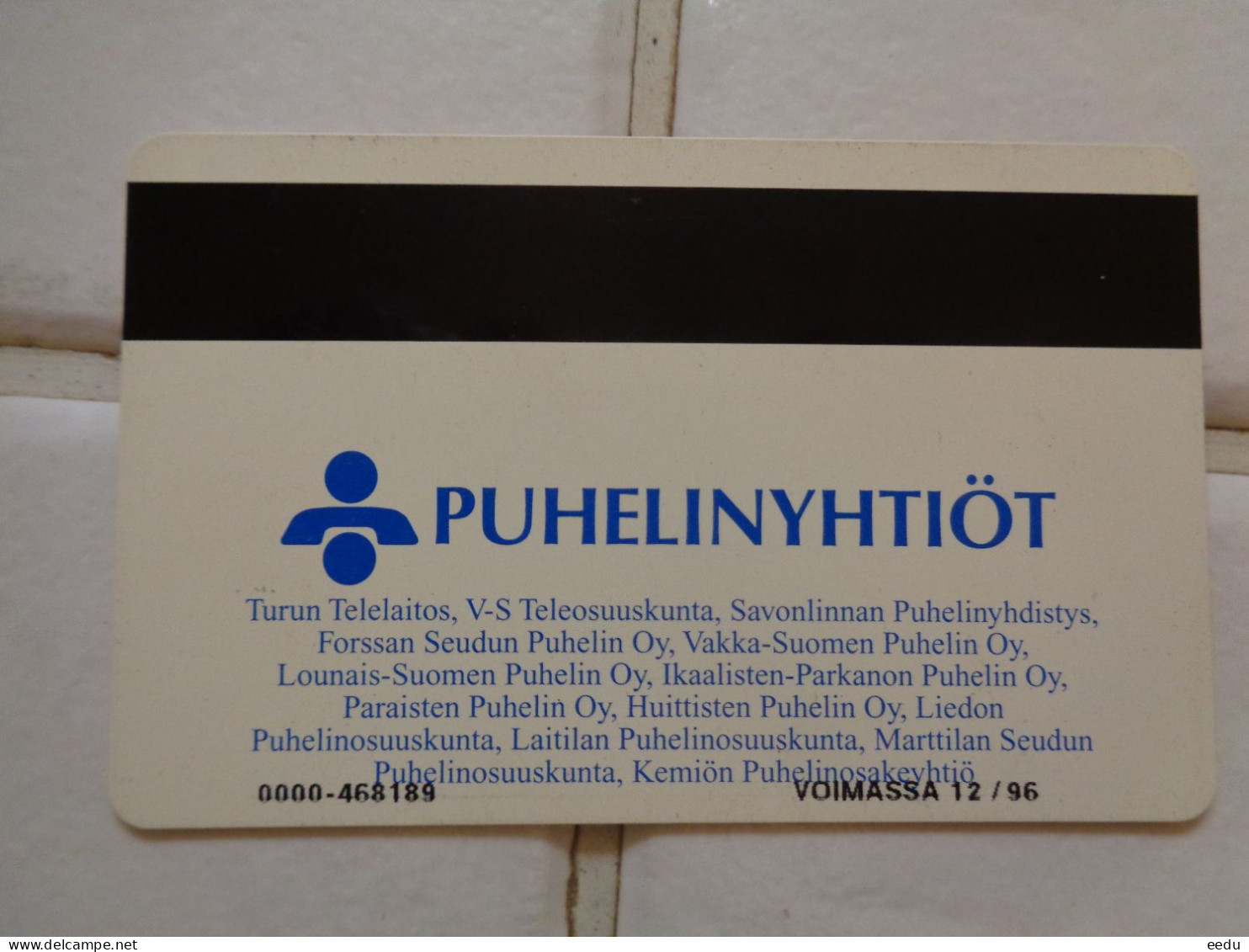 Finland Phonecard Turku D60A - Finland