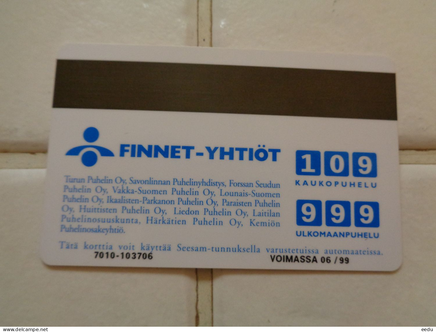 Finland Phonecard Turku D240(II)B - Finlande