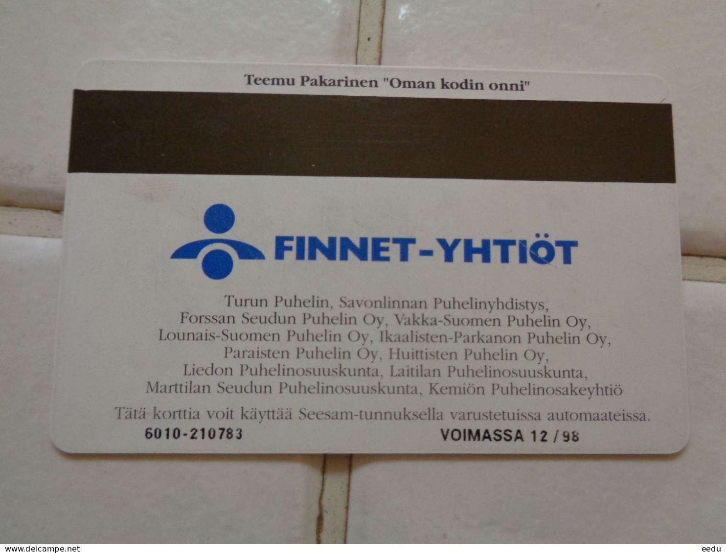 Finland Phonecard Turku D246 - Finnland