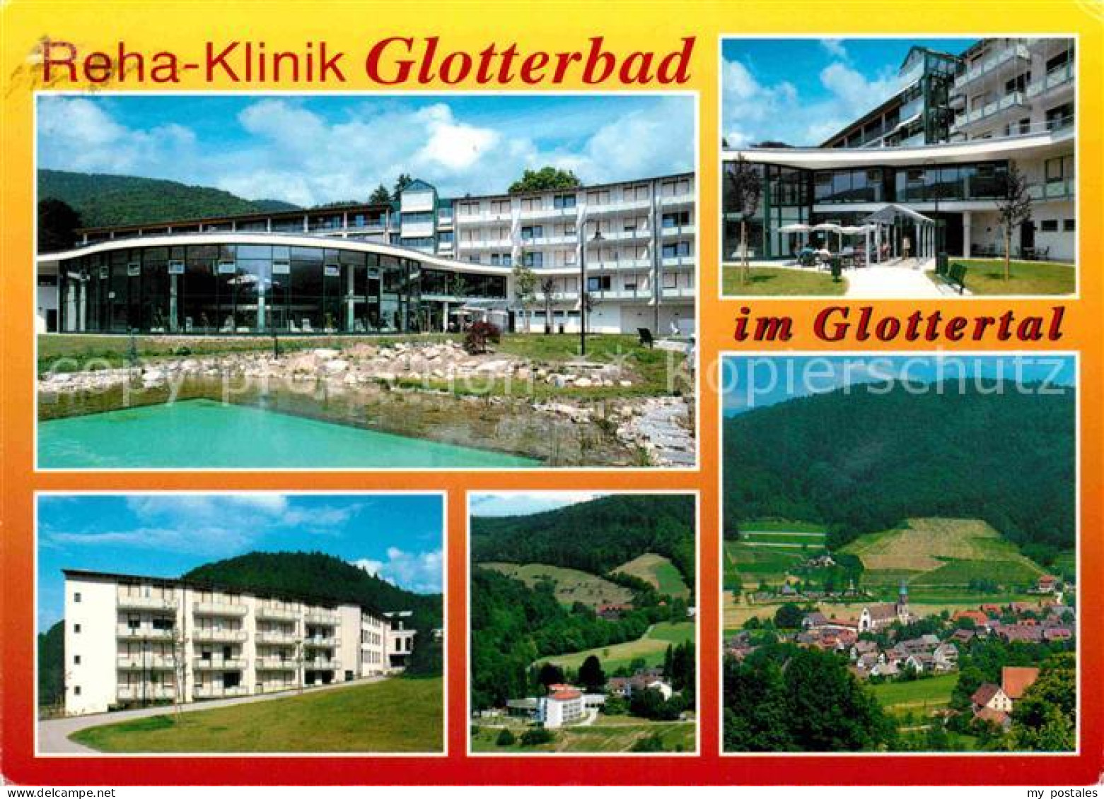 72803618 Glottertal Reha Klinik Glotterbad Landschaftspanorama Schwarzwald Glott - Glottertal