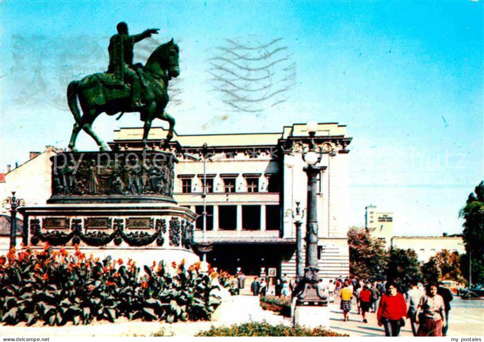 72802864 Beograd Belgrad Trg Republike Place De La Republique Monument Serbien - Serbie