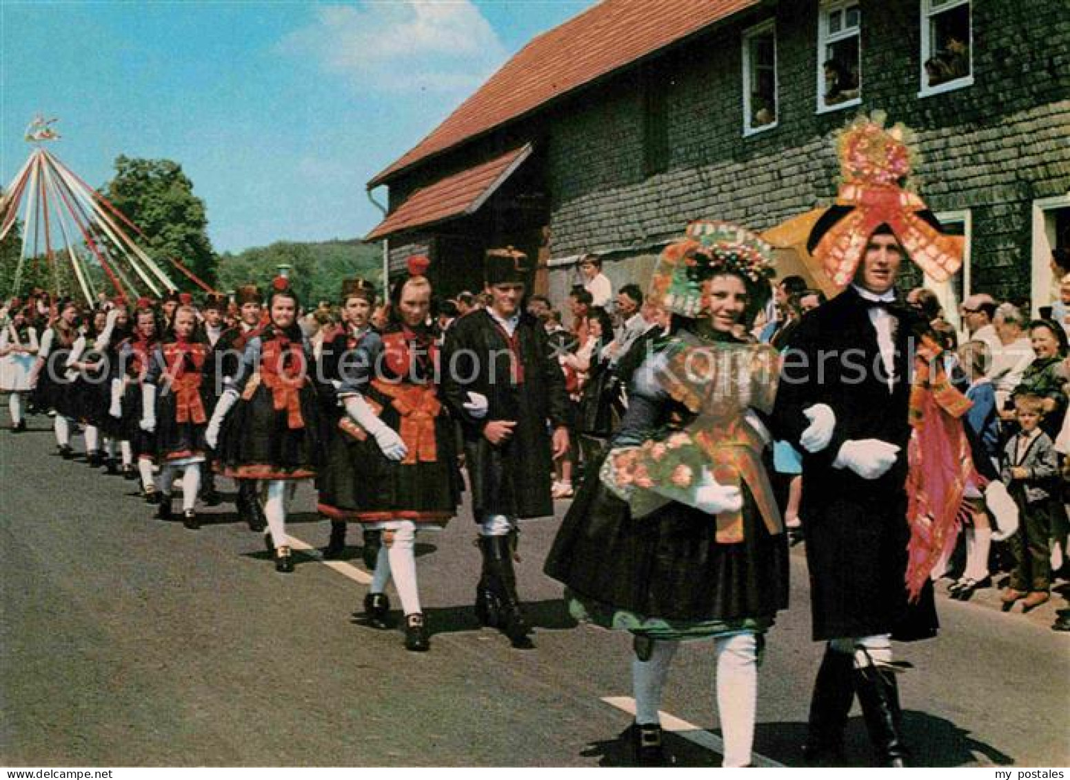 72800948 Ziegenhain Hessen Hessische Trachten Festumzug Ziegenhain Hessen - Schwalmstadt