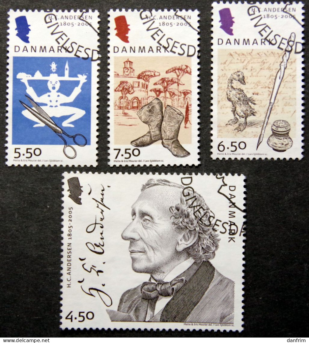 Denmark 2005  Hans Christian Andersen MiNr.1396 - 99  (O) ( Lot K 536) - Gebraucht