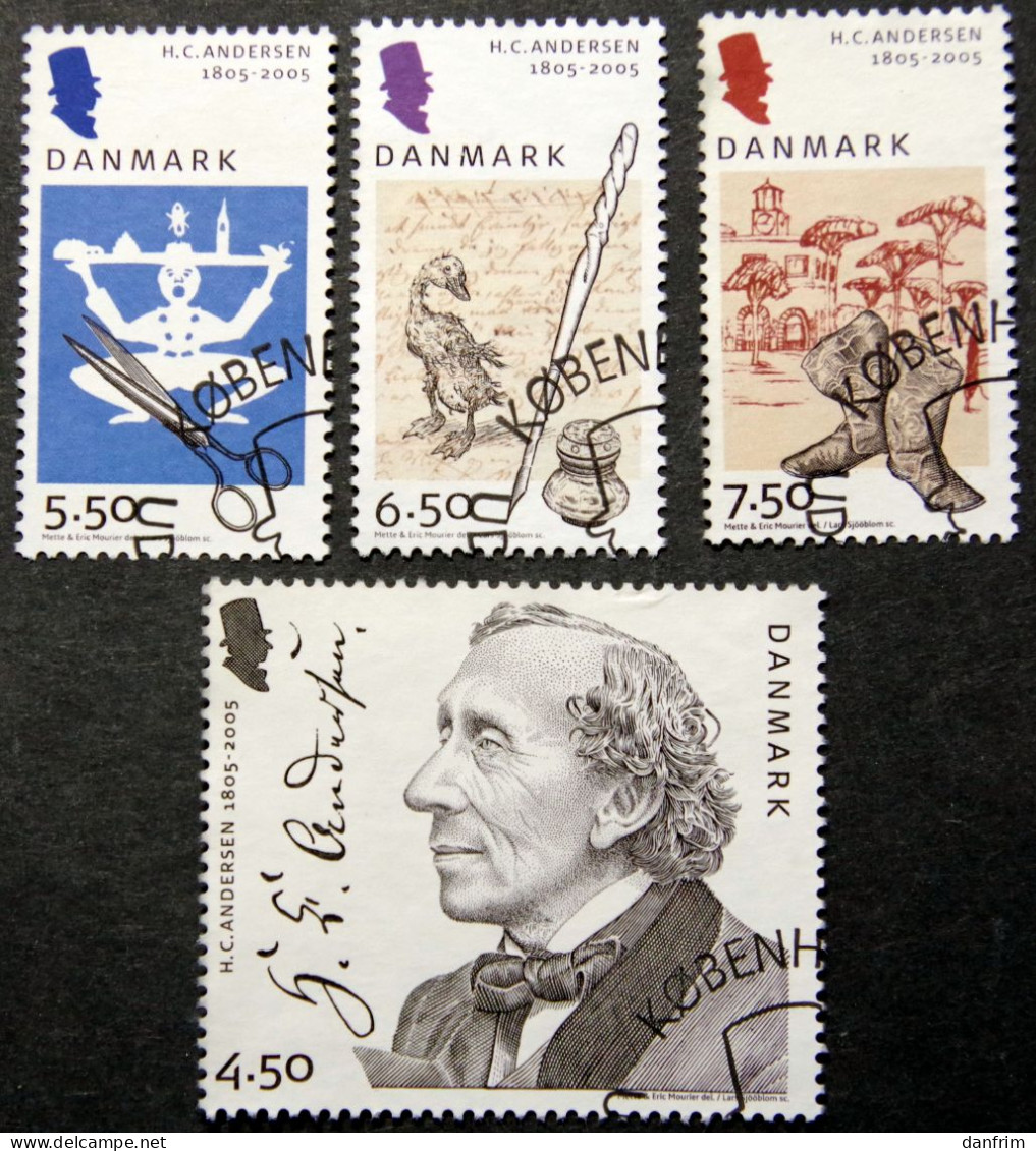 Denmark 2005  Hans Christian Andersen MiNr.1396 - 99  (O) ( Lot K 540) - Used Stamps