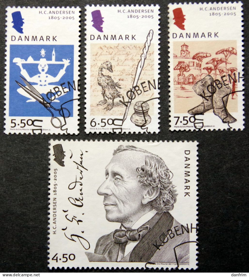 Denmark 2005  Hans Christian Andersen MiNr.1396 - 99  (O) ( Lot K 540) - Gebraucht