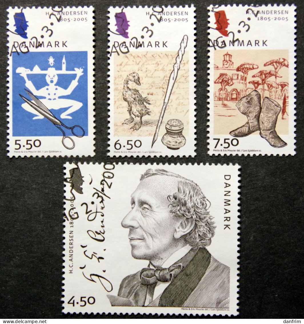 Denmark 2005  Hans Christian Andersen MiNr.1396 - 99  (O) ( Lot K 541) - Used Stamps