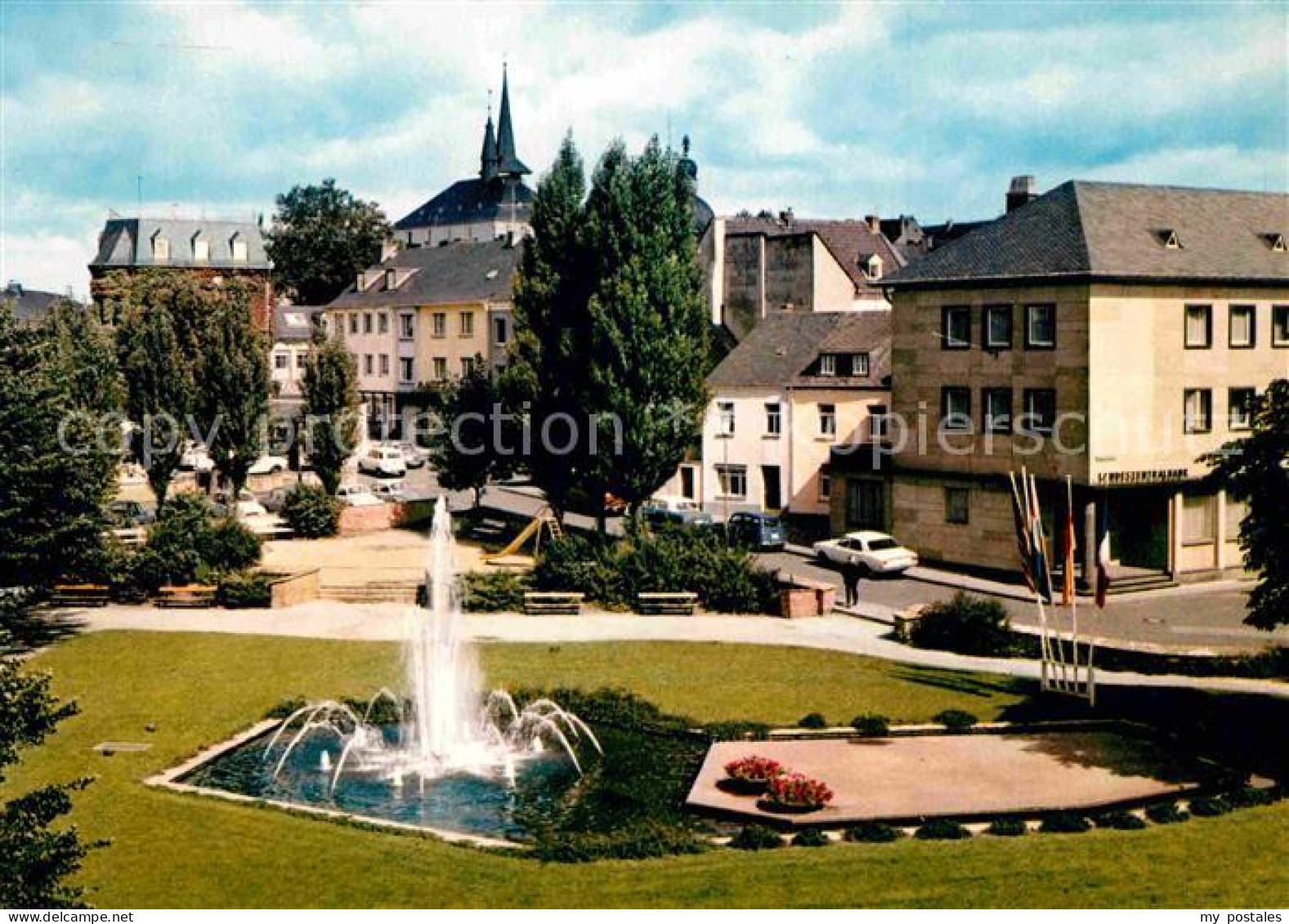 72798691 Bitburg Neue Anlage Am Marktplatz Springbrunnen Bitburg - Bitburg