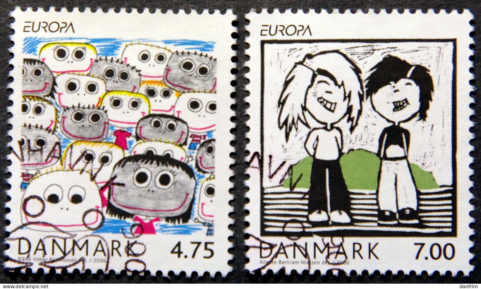 Denmark 2006  EUROPA   Minr.1444-45   (O) Integration  ( Lot  K 543 ) - Used Stamps