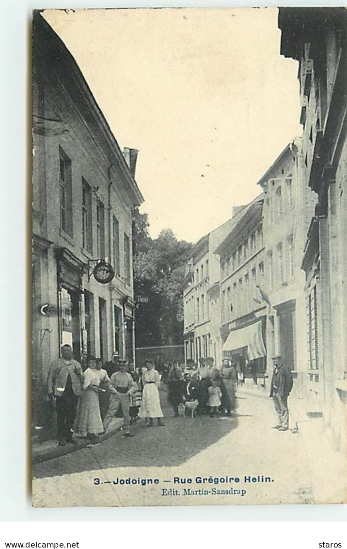 Belgique - JODOIGNE - Rue Grégoire Helin - Jodoigne