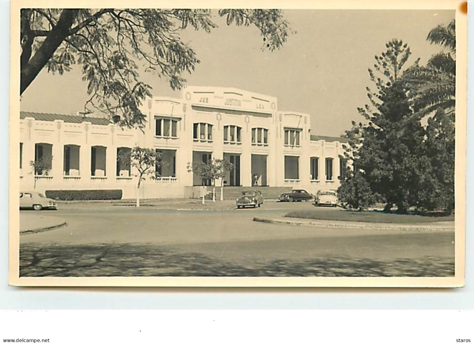 CONGO BELGE - ELISABETHVILLE - Palais De Justice - Lubumbashi