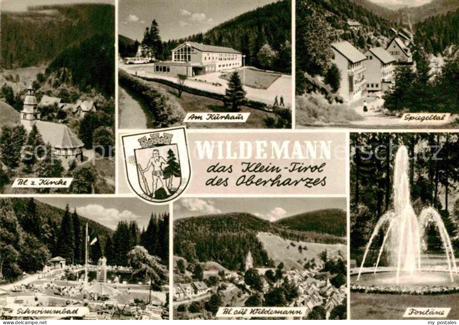72795514 Wildemann Kurhaus Spiegeltal Schwimmbad Kirche Wildemann Harz - Wildemann