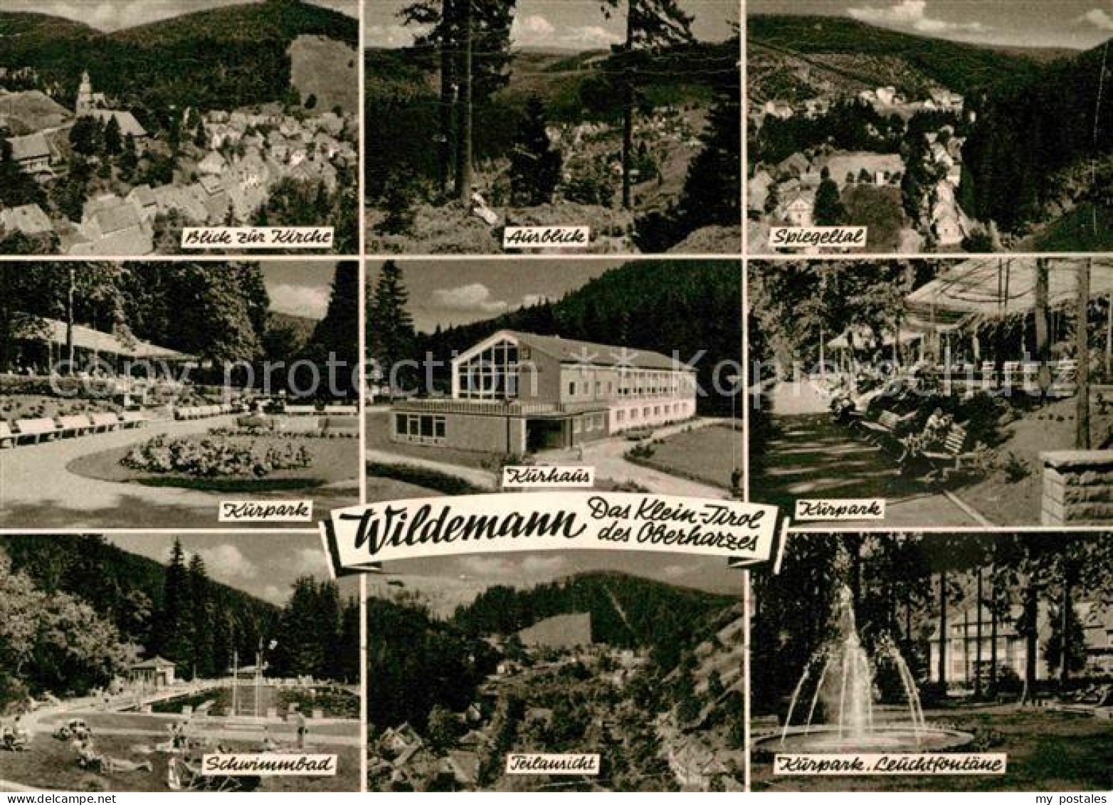 72795513 Wildemann Spiegeltal Kurpark Kurhaus Schwimmbad  Wildemann Harz - Wildemann