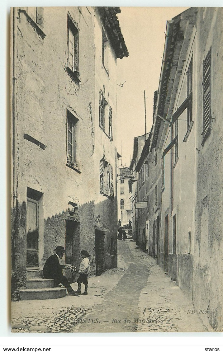 CONTES - Rue Des Marchands - Contes