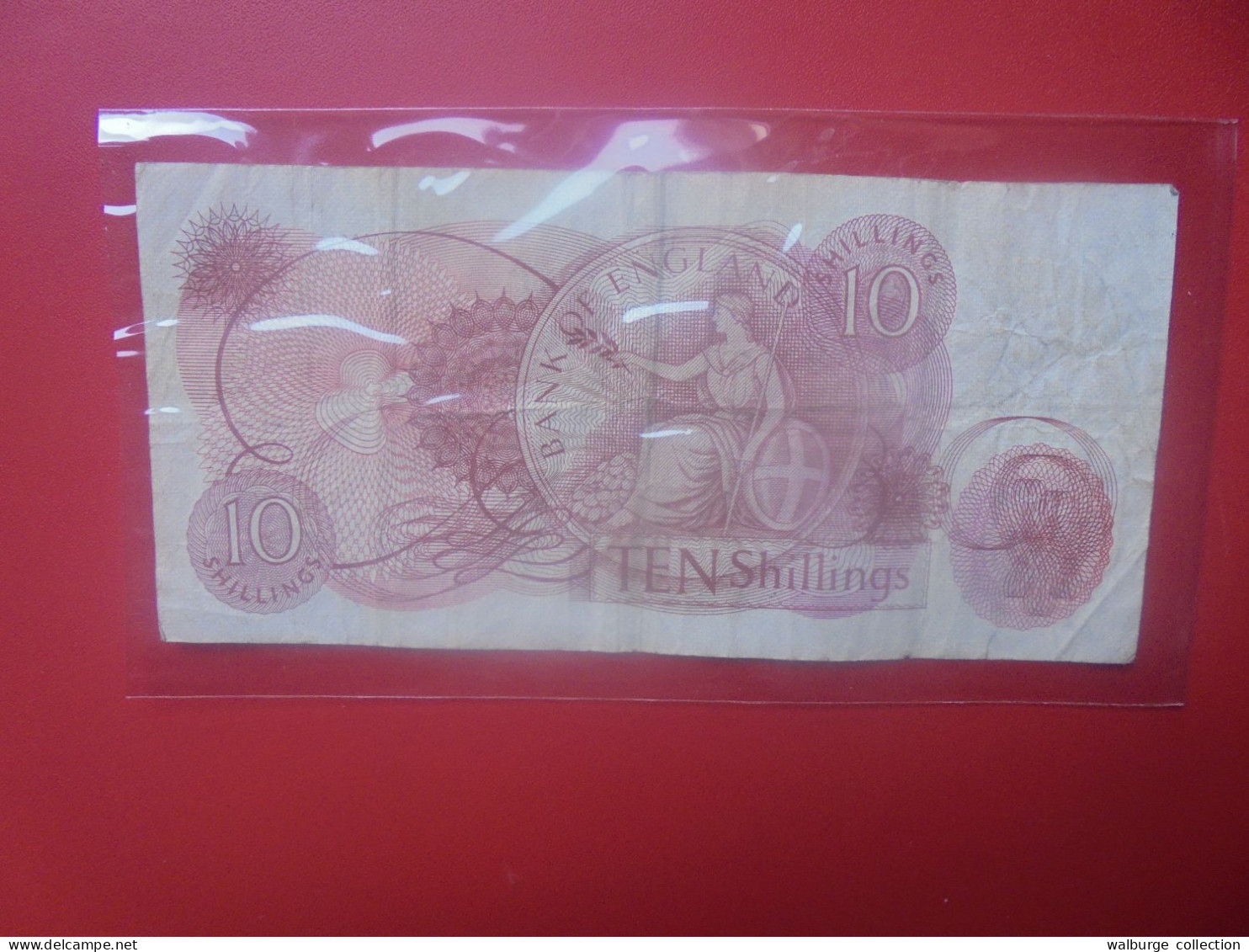 GRANDE-BRETAGNE 10 SHILLINGS 1966-70 Signature "C" Circuler (B.33) - 10 Shillings