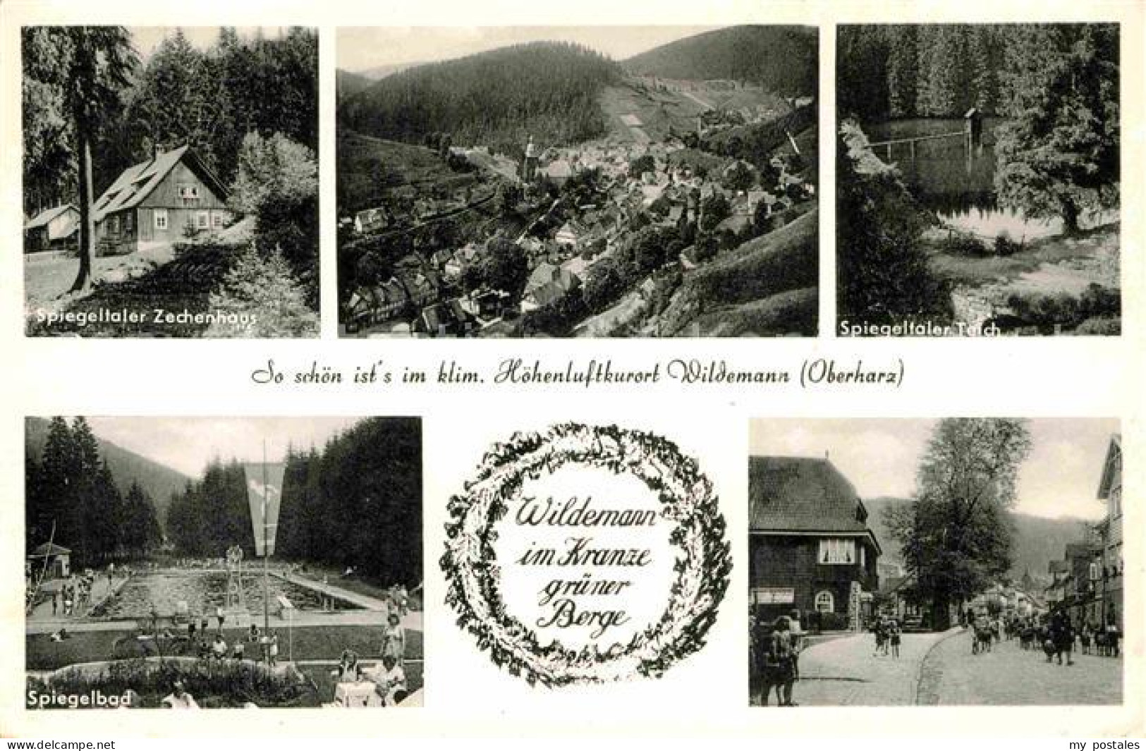 72795417 Wildemann Spiegeltaler Zechenhaus Spiegelbad Wildemann Harz - Wildemann