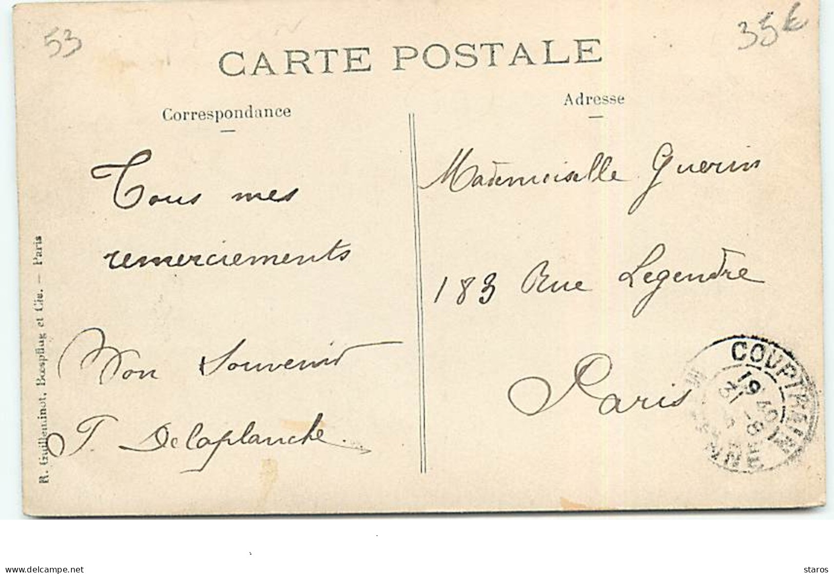 COUPTRAIN - Carte-Photo - Fête De Jeanne D'Arc 15 Août 1909 - Couptrain