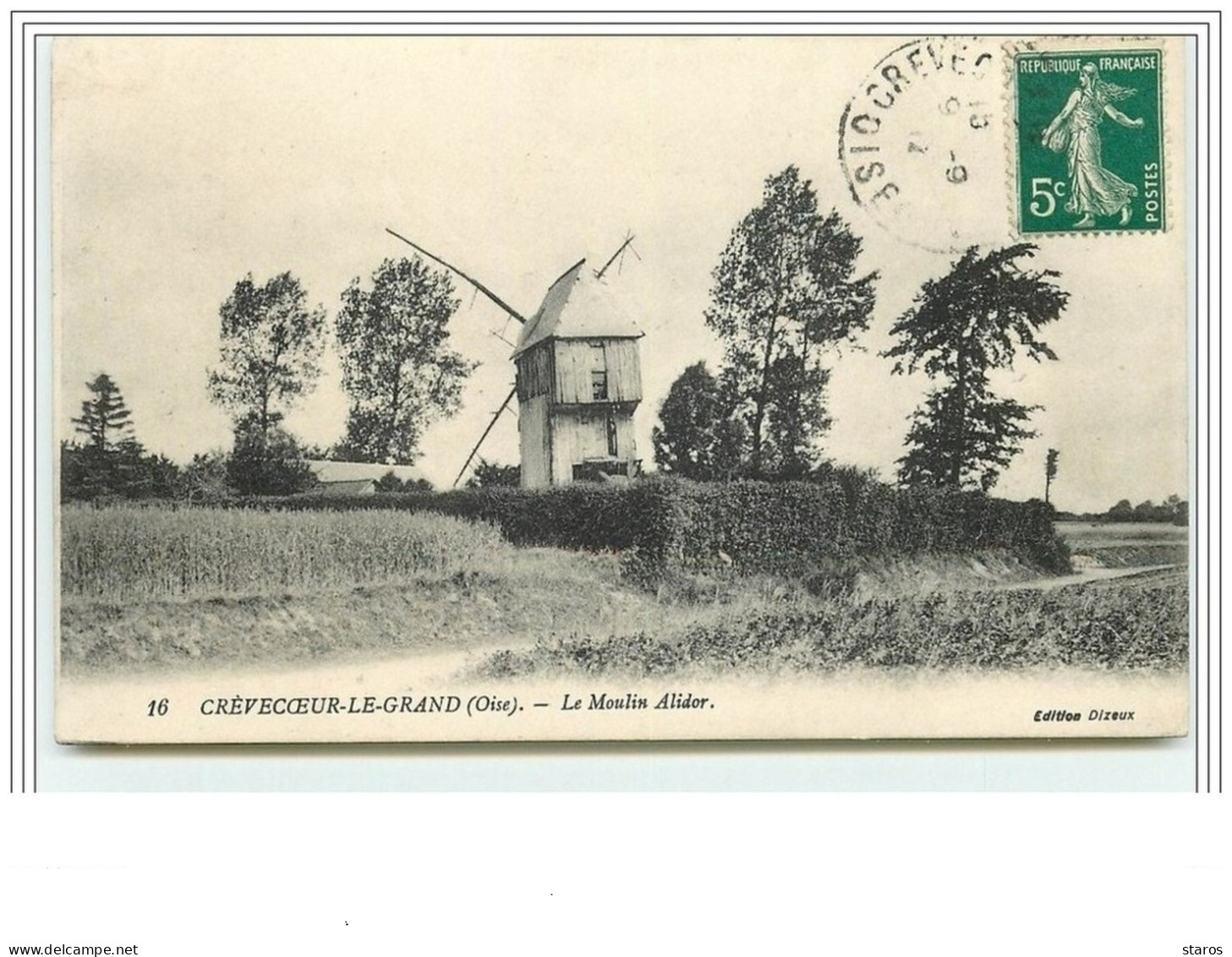 CREVECOEUR-LE-GRAND Le Moulin Alidor - Crevecoeur Le Grand