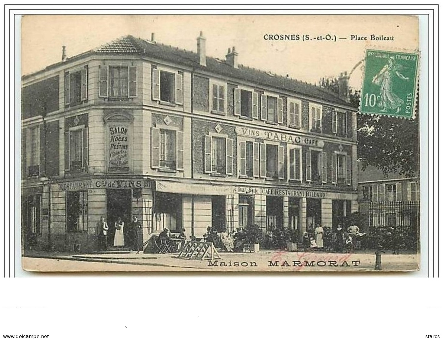 CROSNES Place Boileau Maison Marmorat - Crosnes (Crosne)