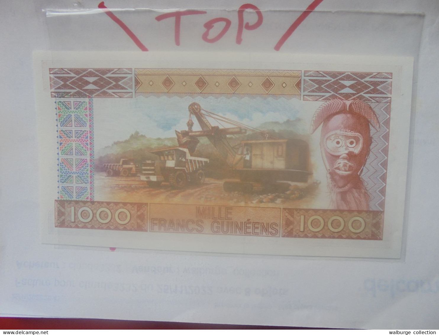 GUINEE 1000 Francs 1985 Neuf (B.33) - Guinée