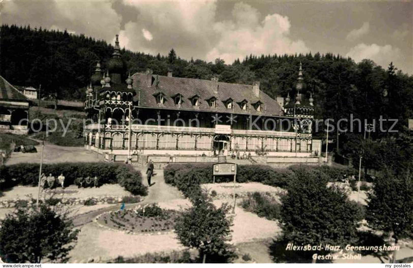 72794795 Alexisbad Harz Genesungsheim Geschwister Scholl Harzgerode - Harzgerode