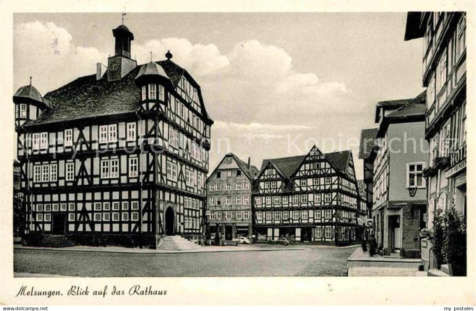 72794782 Melsungen Fulda Rathaus Fachwerk Melsungen - Melsungen